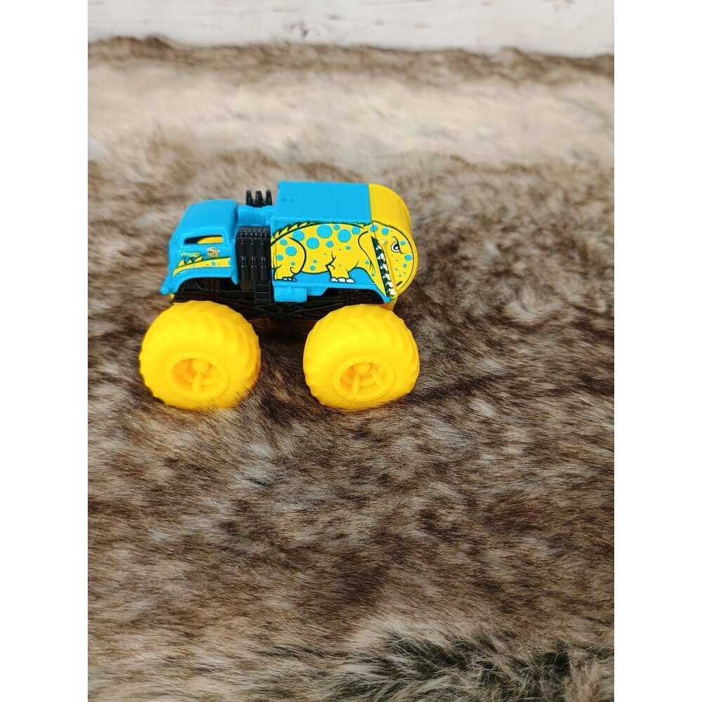 Monster Truck Toy With Yellow‎ Tires & Blue Body For Kids